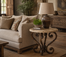 Load image into Gallery viewer, PATRON 28" RD END TABLE
