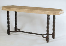 Load image into Gallery viewer, OLD WORLD 60" X 20"  X 31" SOFA TABLE
